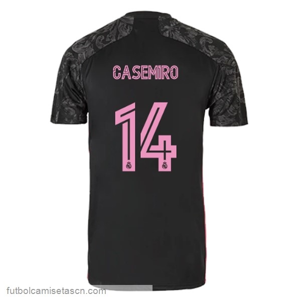 Camiseta Real Madrid 3ª NO.14 Casemiro 2020/21 Negro